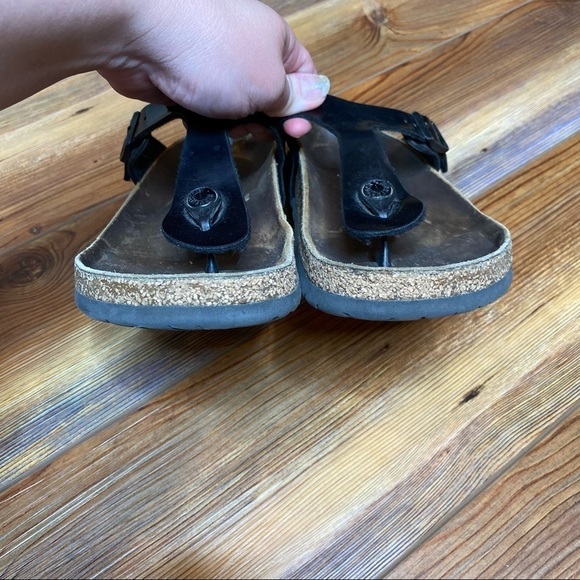 Birkenstock Sandals Gizeh Patent Leather Black - Picture 3 of 10